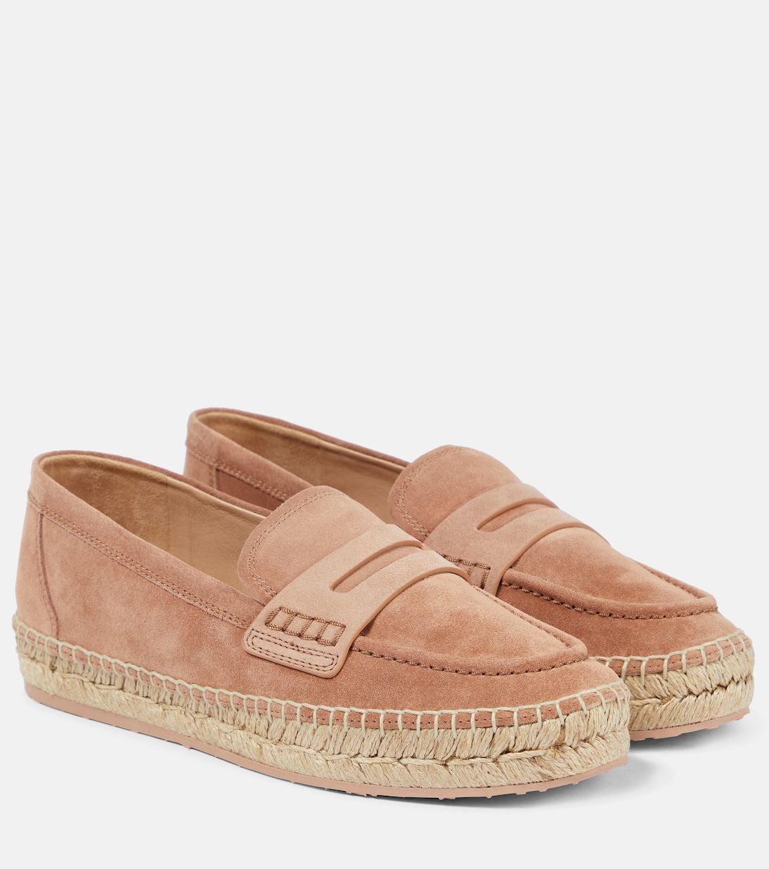 Loafers Lido aus Veloursleder | Gianvito Rossi