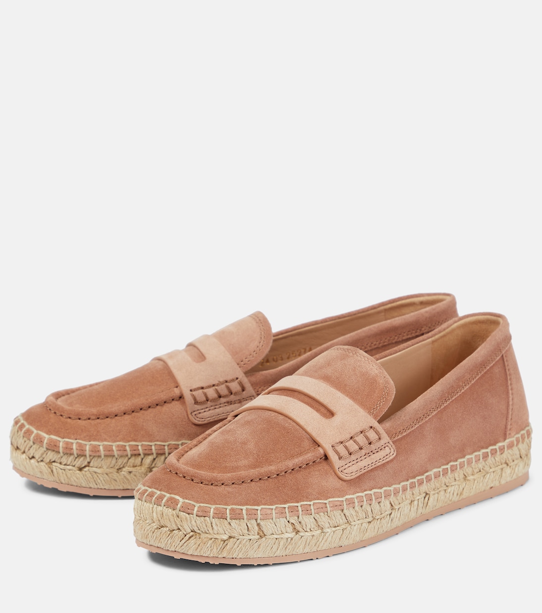 Loafers Lido aus Veloursleder | Gianvito Rossi