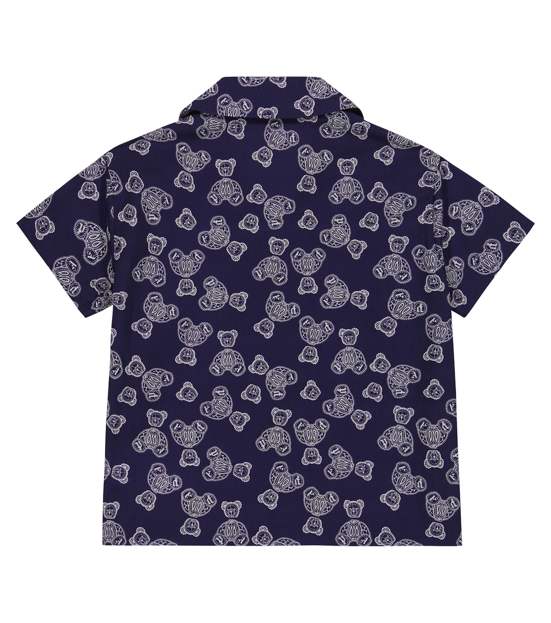 Camisa de algodón con oso de peluche | Palm Angels Kids