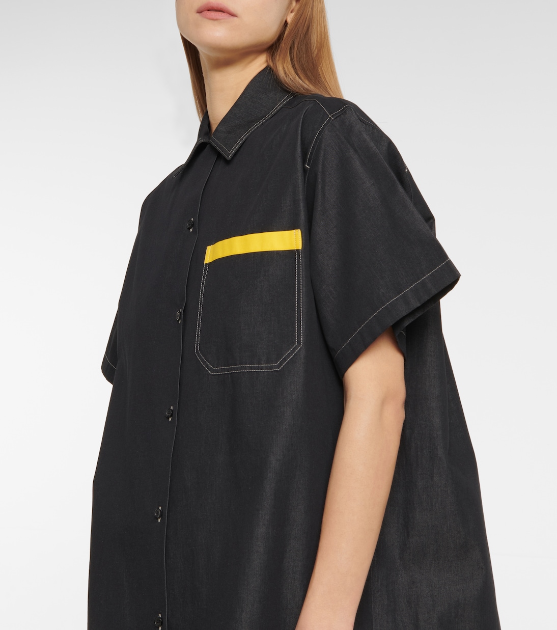 Agreste denim-effect polo dress | Max Mara