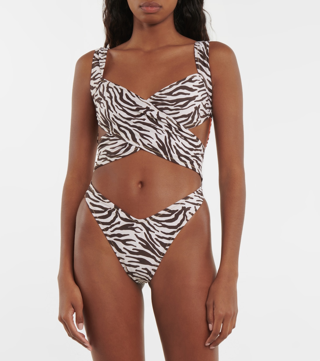 Costume intero Exotica con stampa | Reina Olga