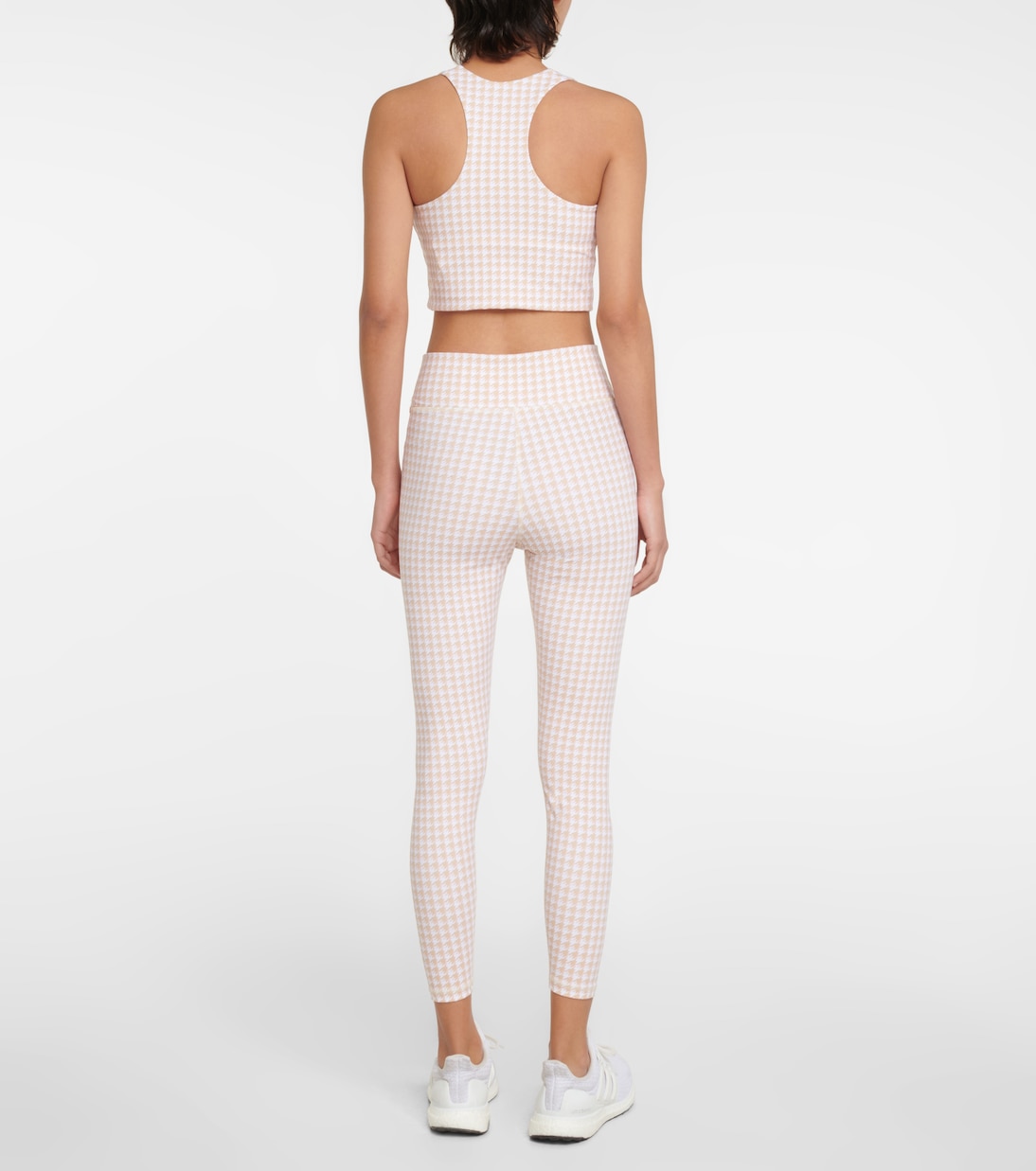 Dance houndstooth high-rise leggings | The Upside
