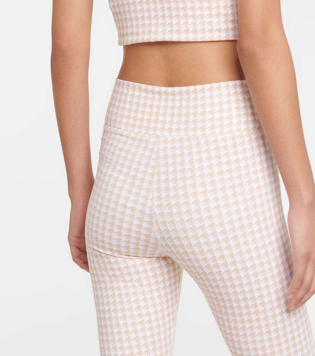 Dance houndstooth high-rise leggings | The Upside