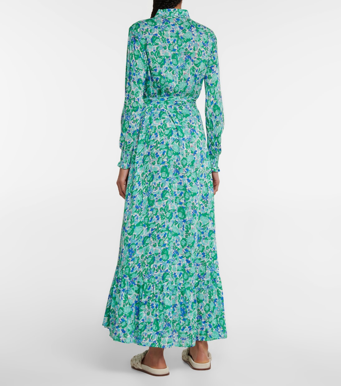 Kimi floral shirt dress | Poupette St Barth