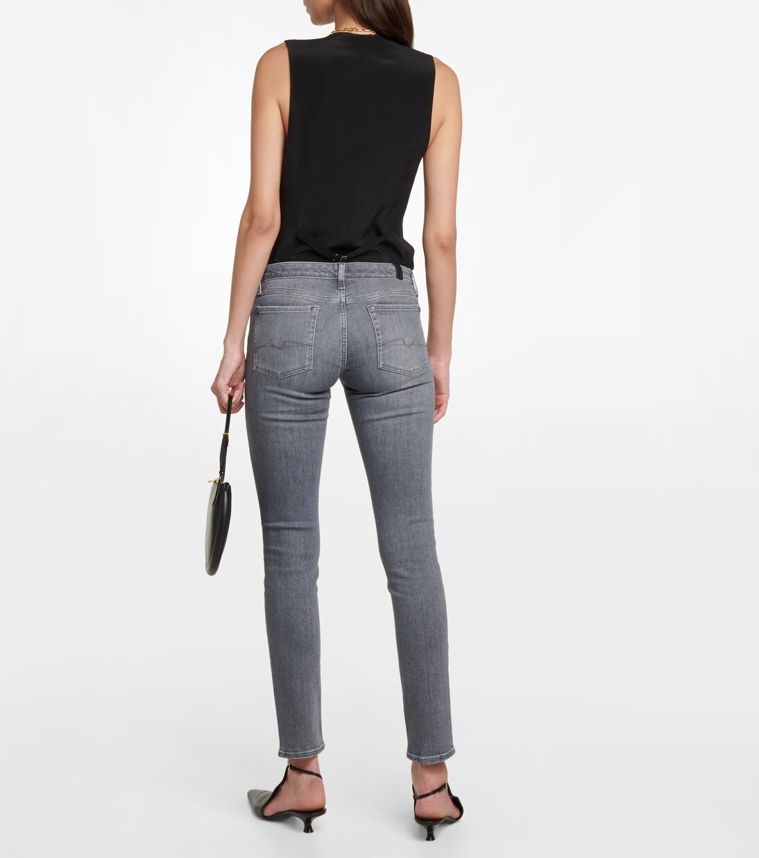 Pyper Crop mid-rise skinny jeans | 7 For All Mankind
