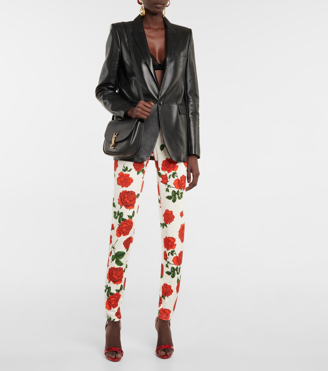 Loubi Queen 120 leather sandals | Christian Louboutin