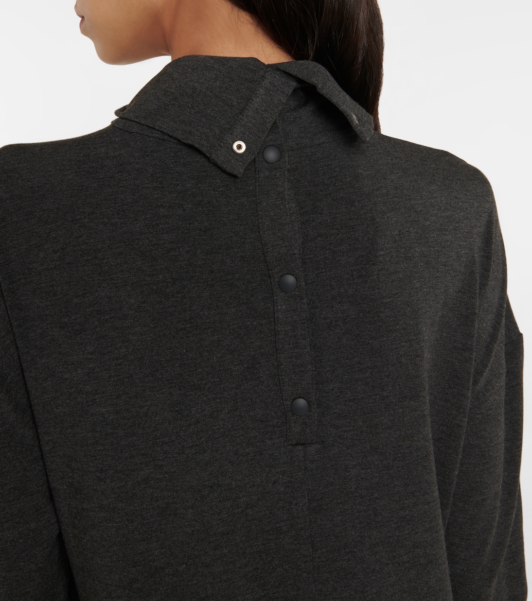 Leisure Oltre mockneck jersey midi dress | Max Mara
