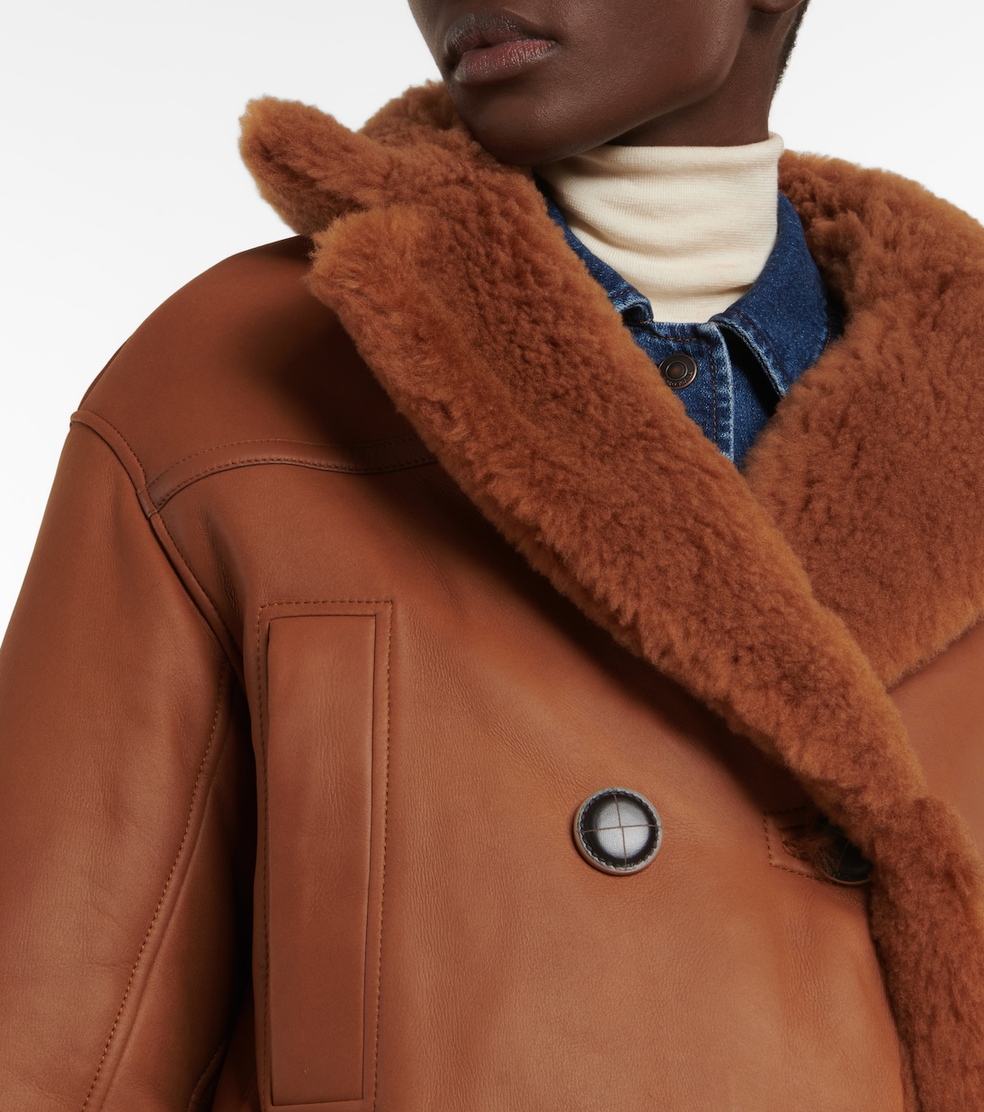 Abrigo reversible Slater de borrego | Loro Piana