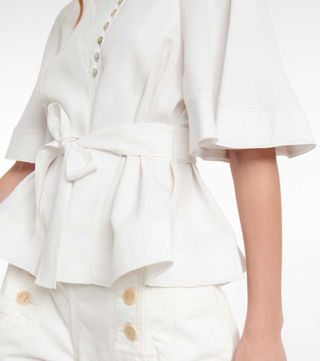 Ash peplum top | Altuzarra