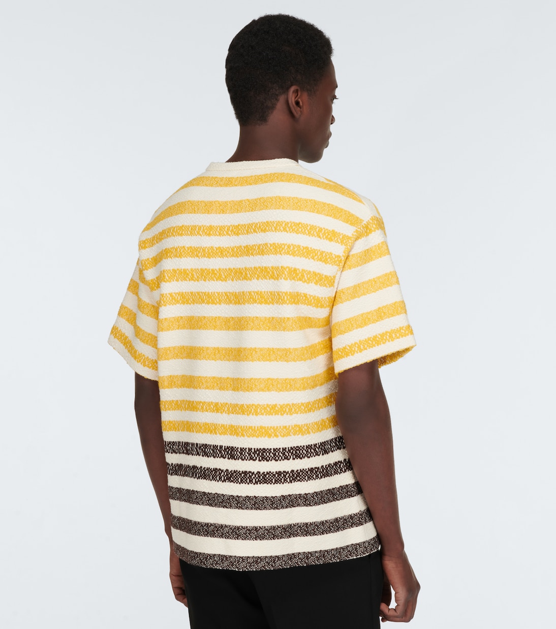T-shirt in cotone a righe | Jil Sander