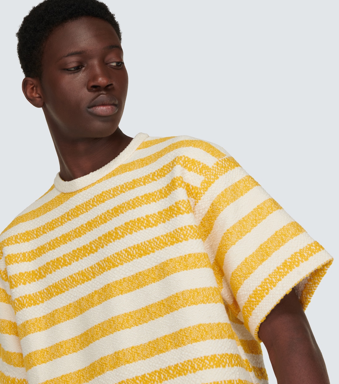 T-shirt in cotone a righe | Jil Sander