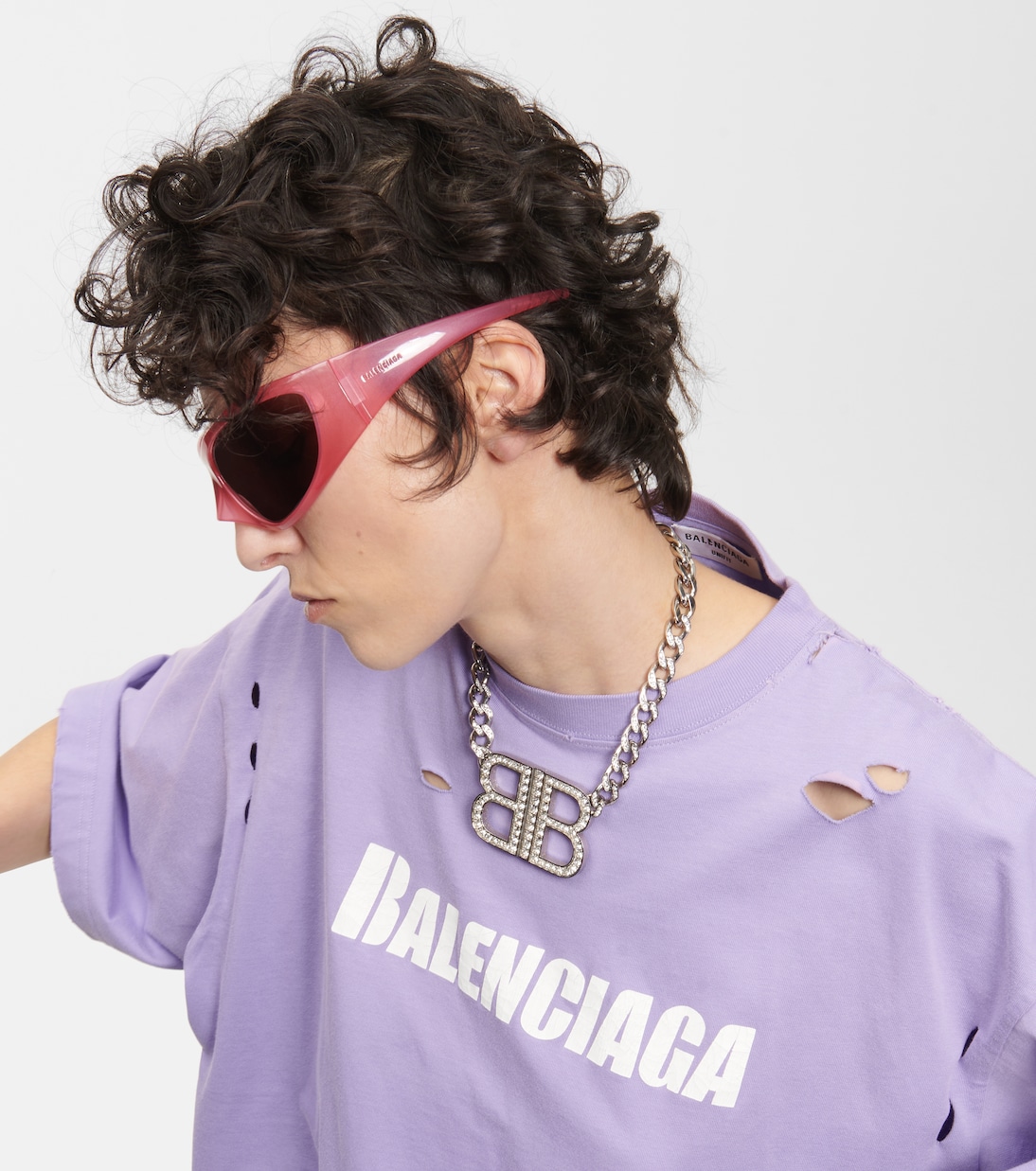 Gafas de sol ovaladas Skin | Balenciaga