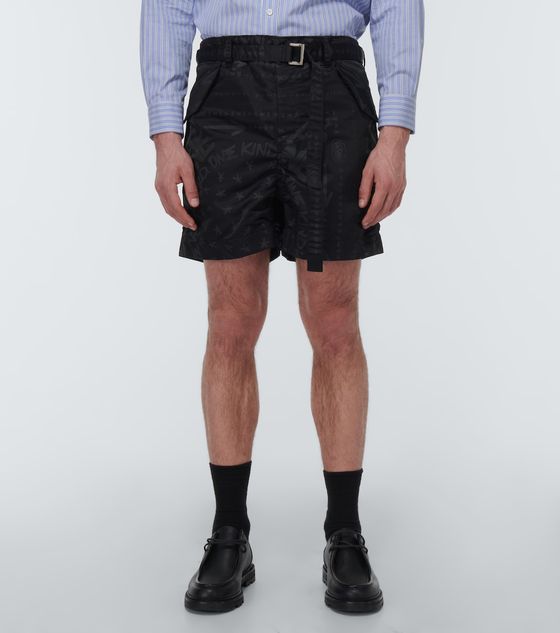 x Eric Haze shorts estampados | Sacai