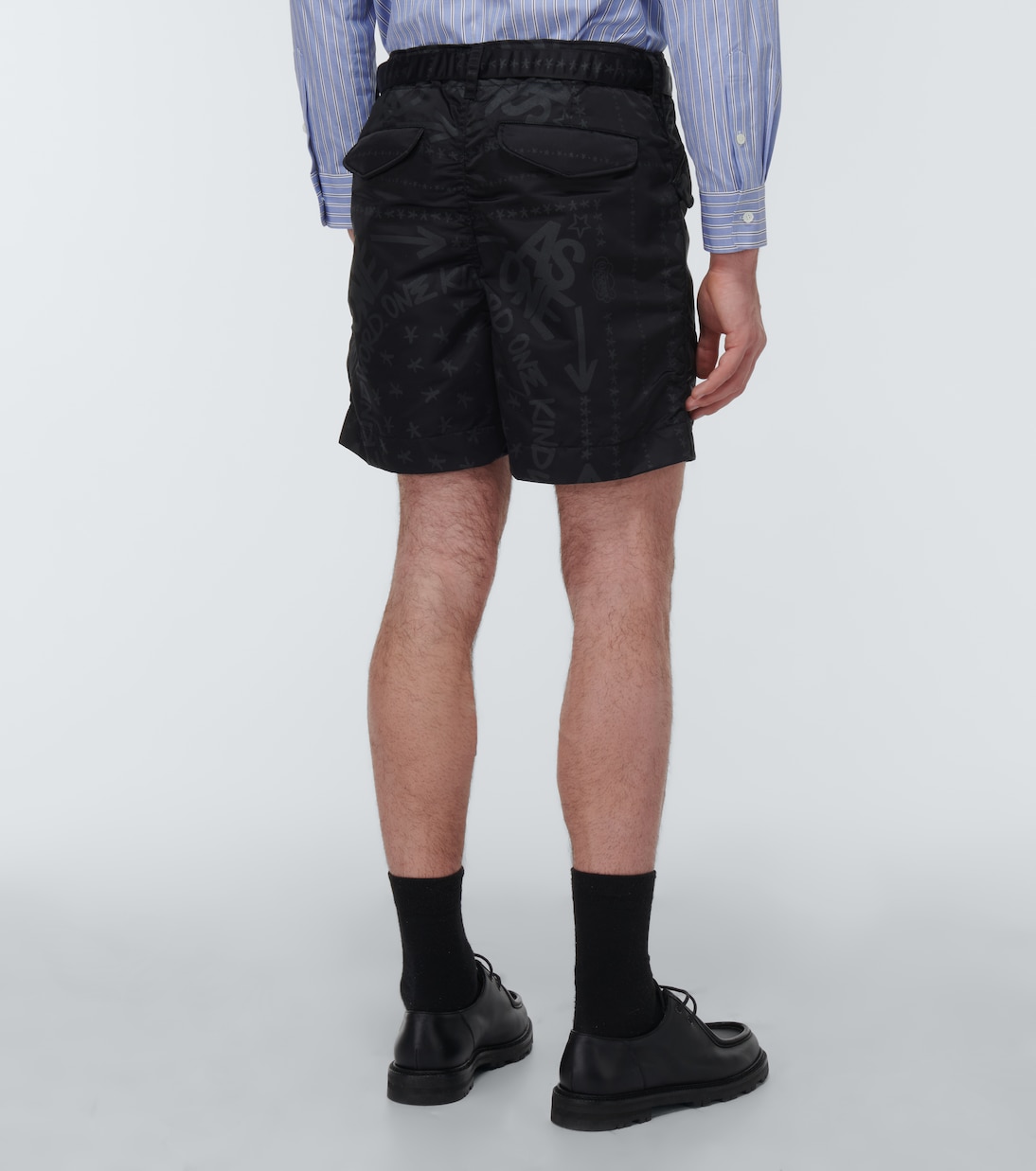 x Eric Haze shorts estampados | Sacai