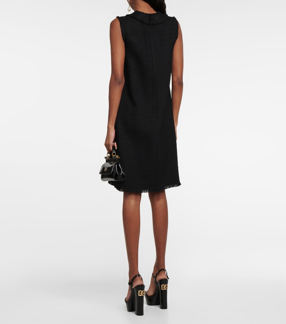 Wool-blend minidress | Dolce&Gabbana