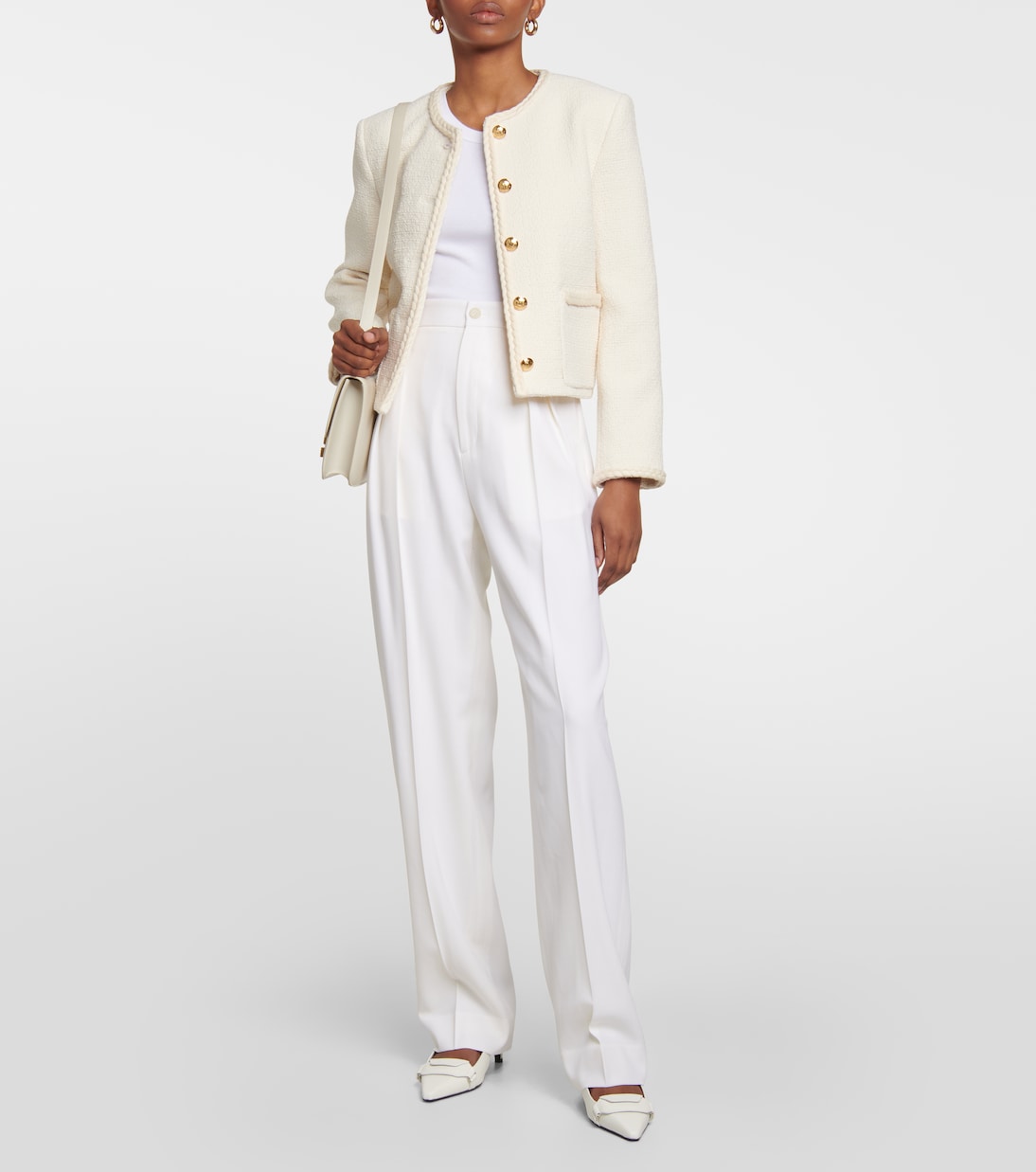Pantalon Etienne en laine vierge | Nili Lotan