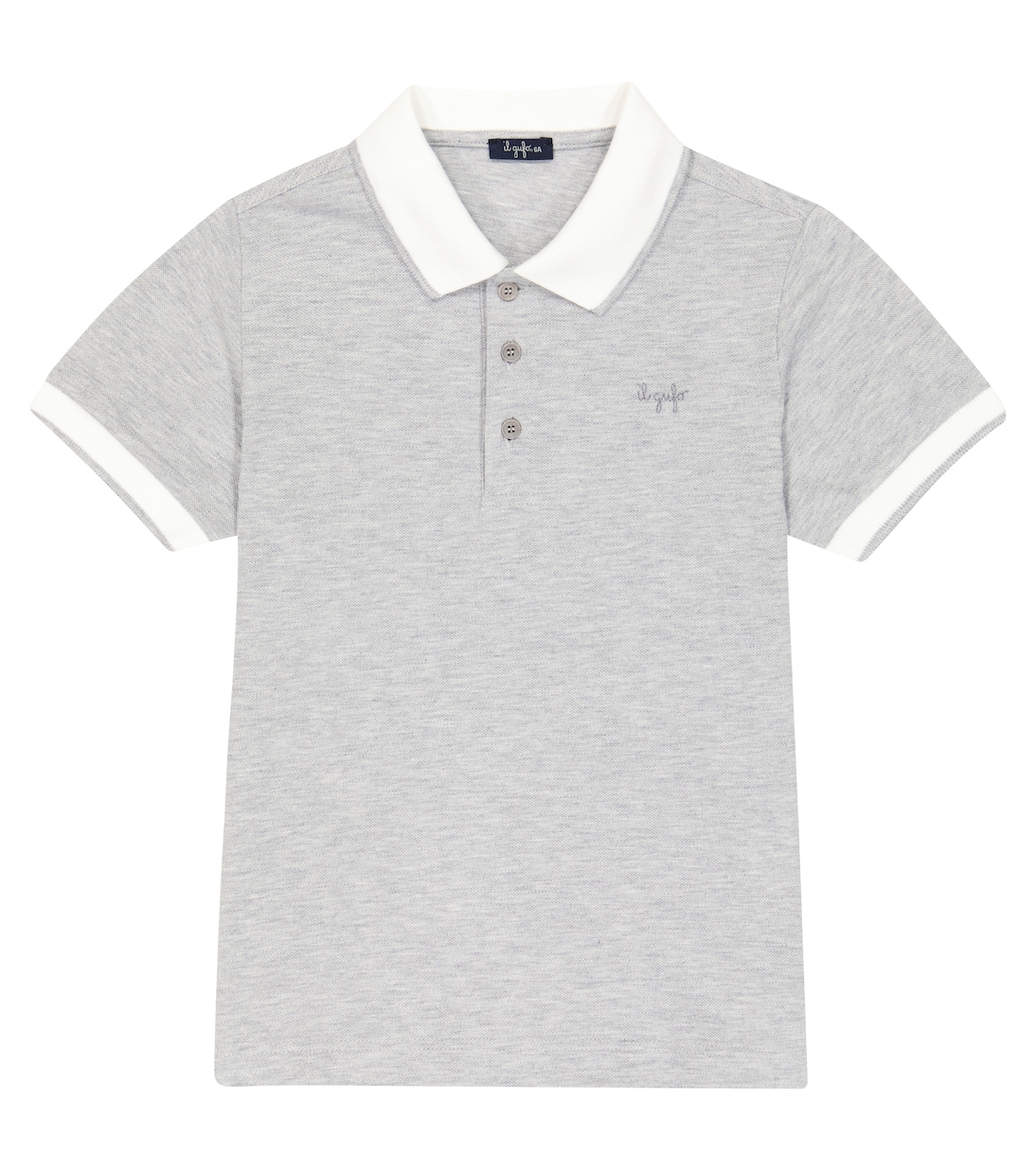Polo de algodón bordado | Il Gufo