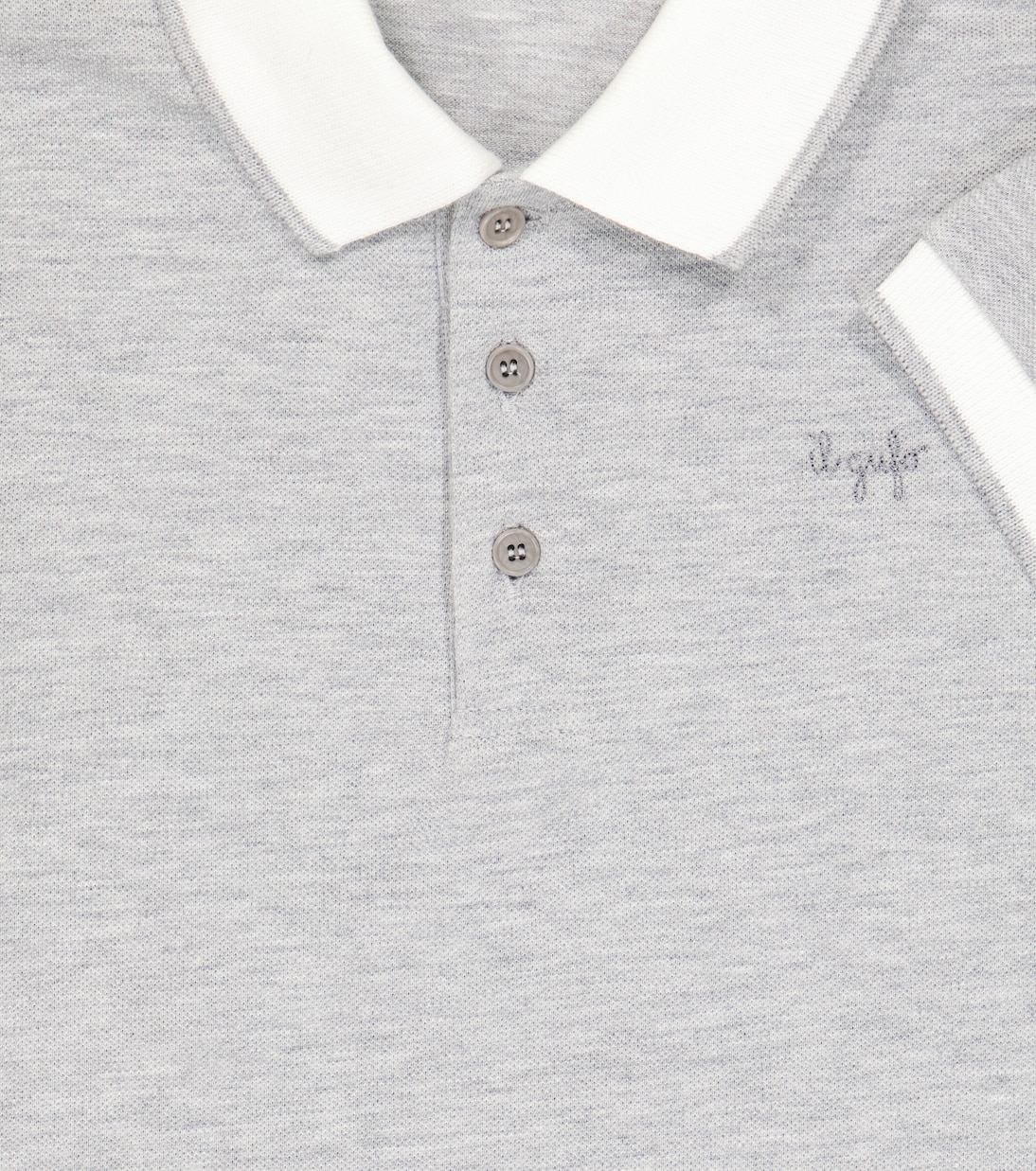 Polo de algodón bordado | Il Gufo