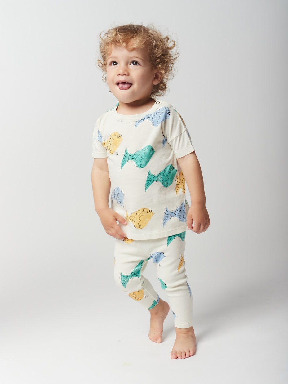 Baby - T-shirt in jersey di cotone con stampa | Bobo Choses