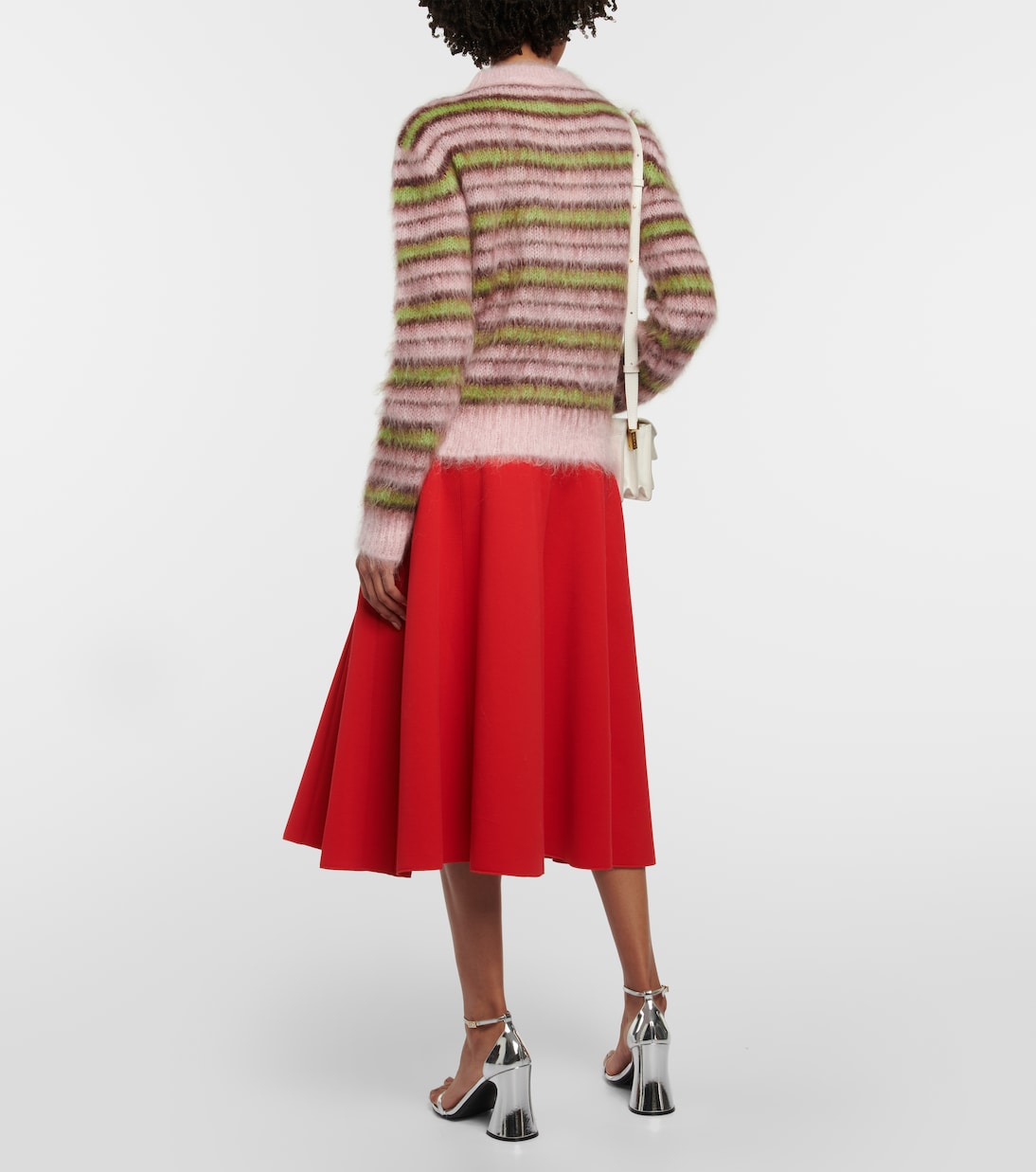 Pullover in misto mohair a righe | Marni