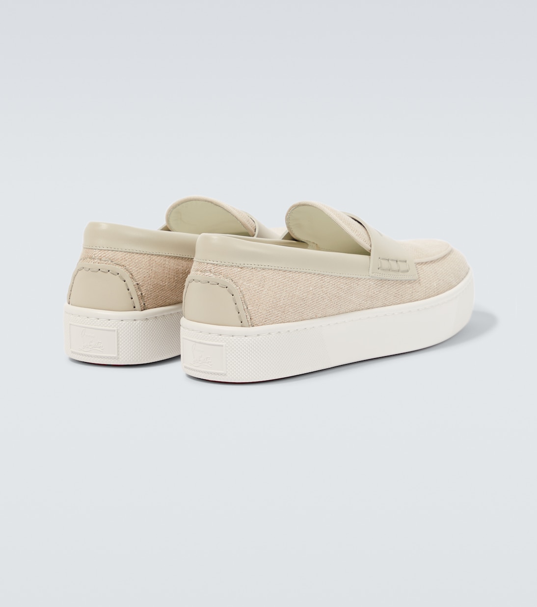 Christian louboutin mocassin sales