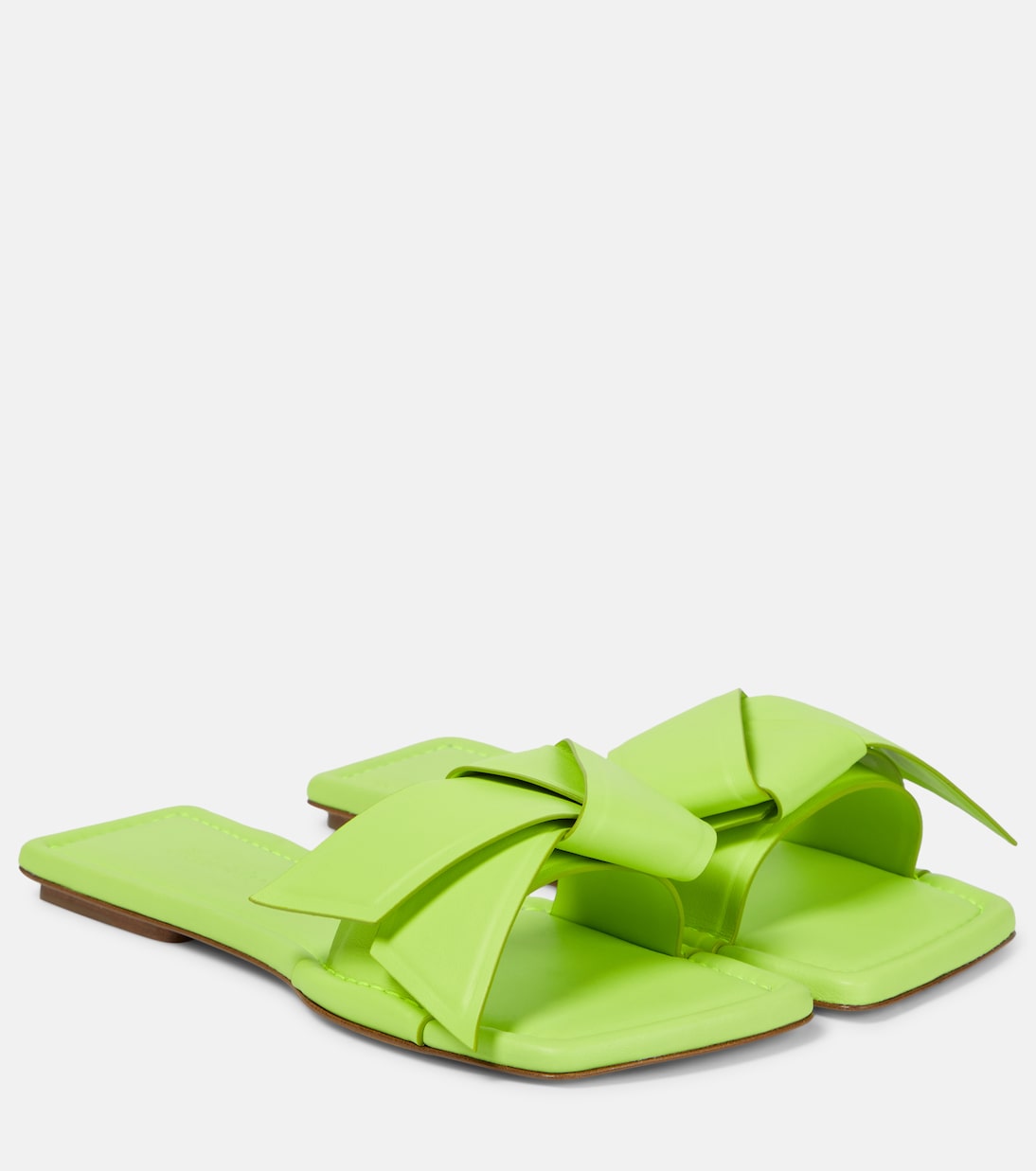 Pantoletten Musubi aus Leder | Acne Studios