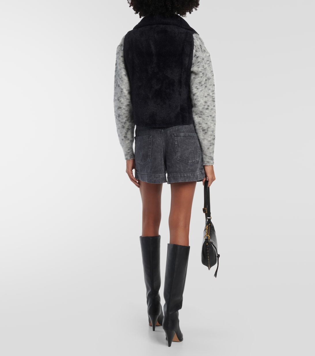 Chaleco Milie de punto con cuello alto | Marant Etoile