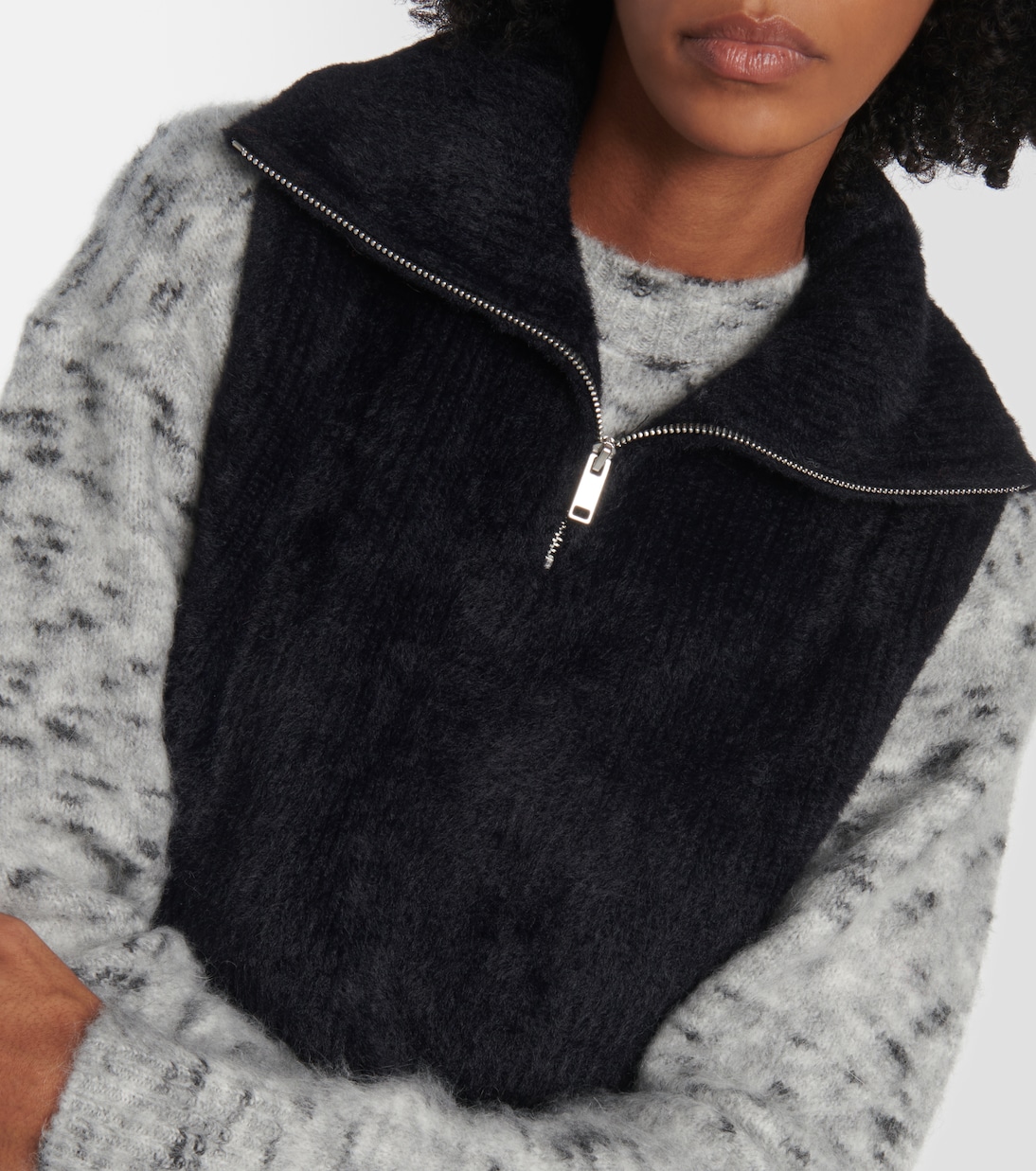 Chaleco Milie de punto con cuello alto | Marant Etoile