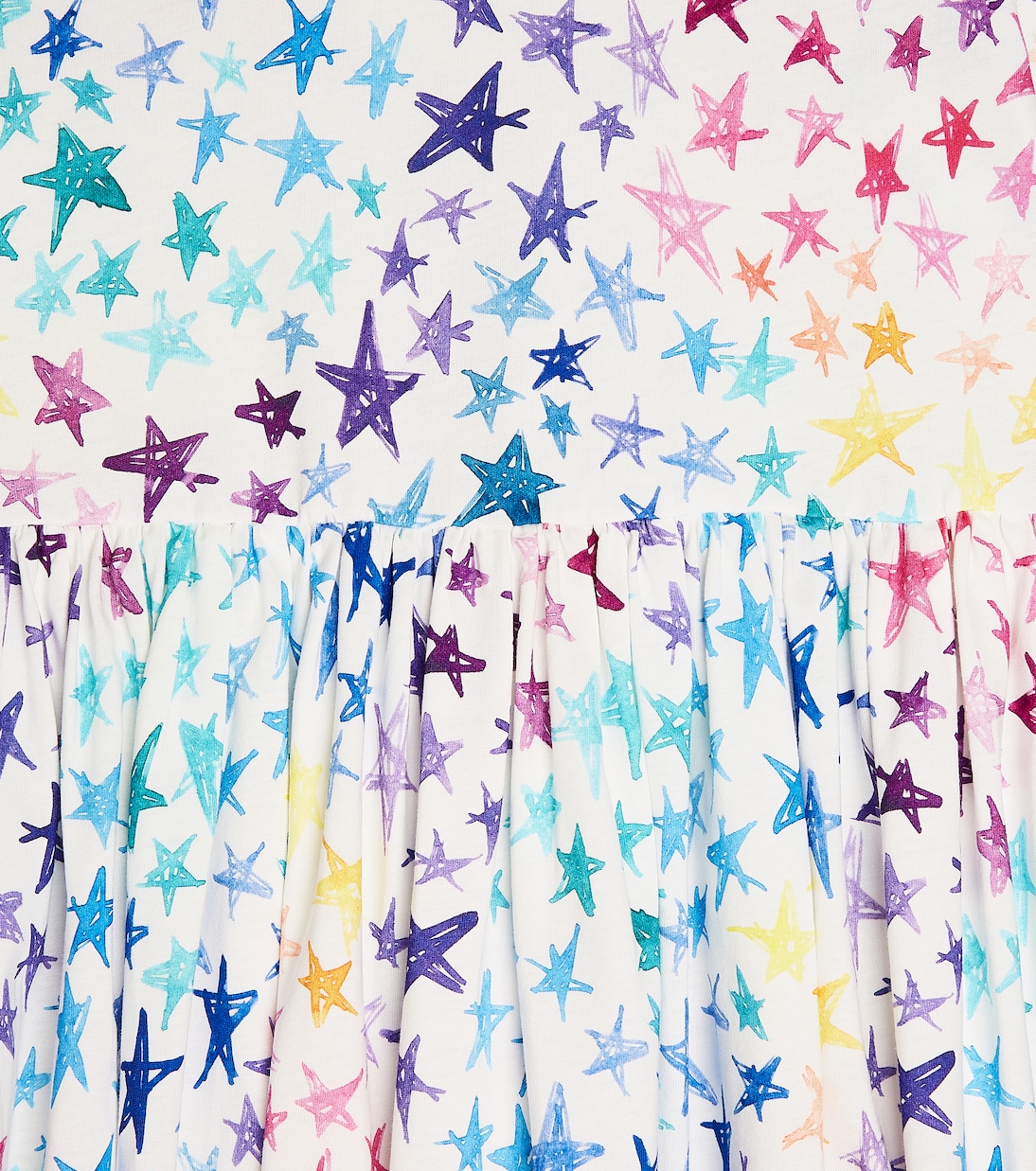 Abito in jersey di cotone con stampa | Stella McCartney Kids