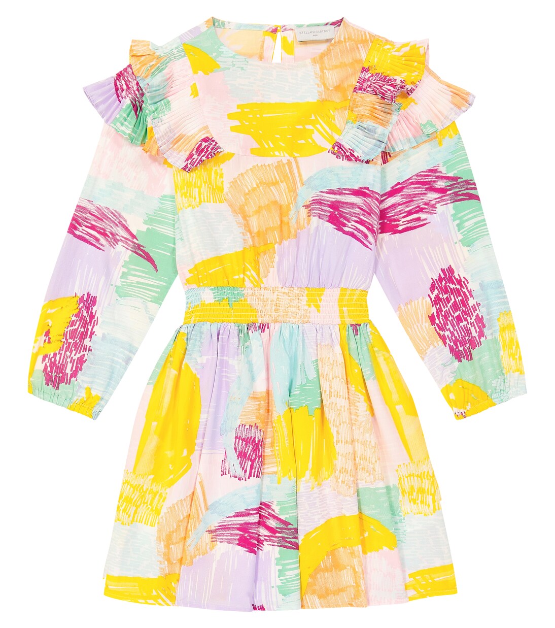 Abito con stampa e volant | Stella McCartney Kids