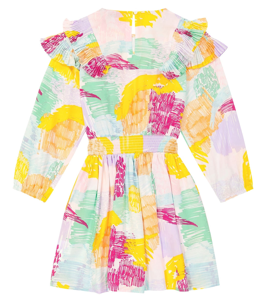 Abito con stampa e volant | Stella McCartney Kids