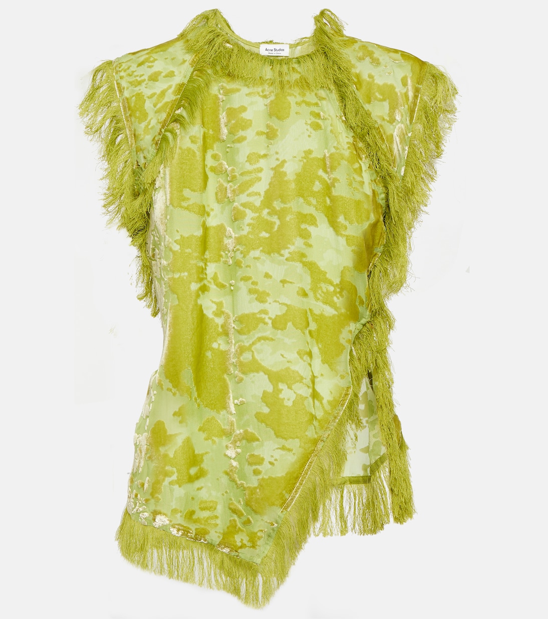 Top in velluto semitrasparente | Acne Studios