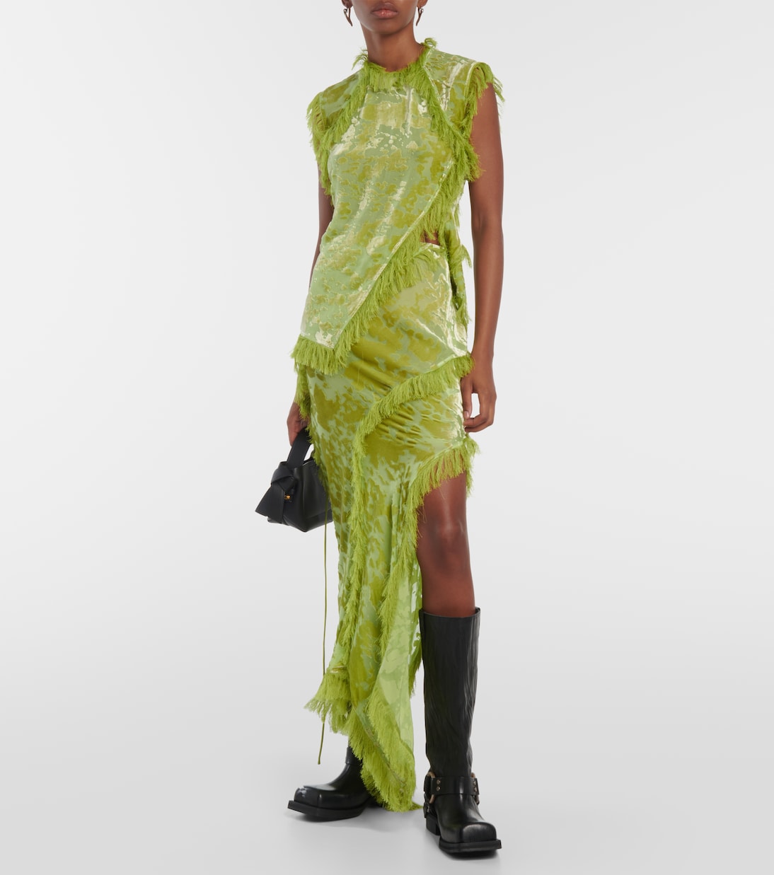 Top in velluto semitrasparente | Acne Studios
