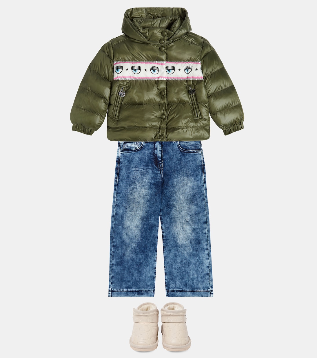 x Looney Tunes embellished jeans | Monnalisa