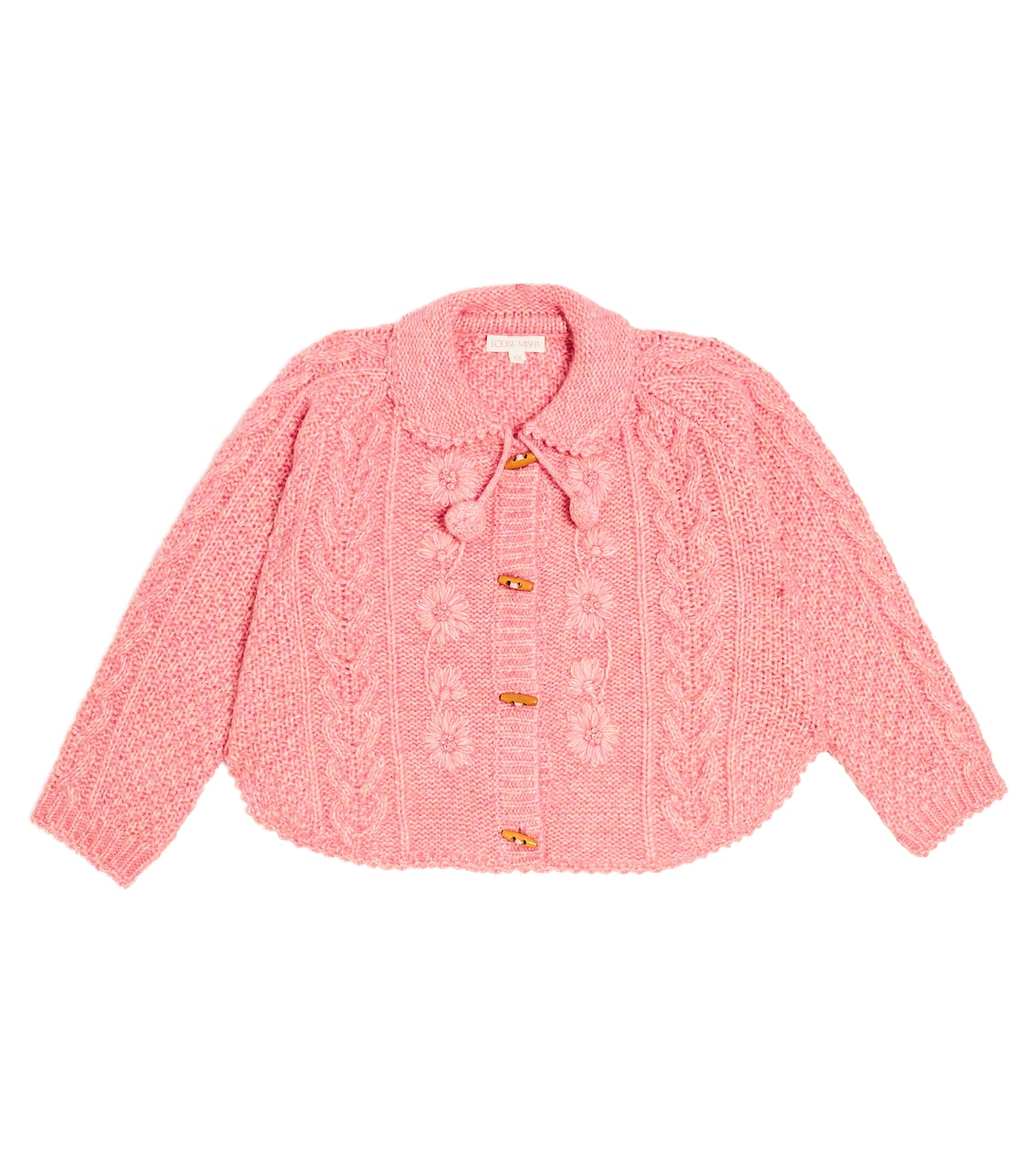 Khella wool and cotton cardigan | Louise Misha