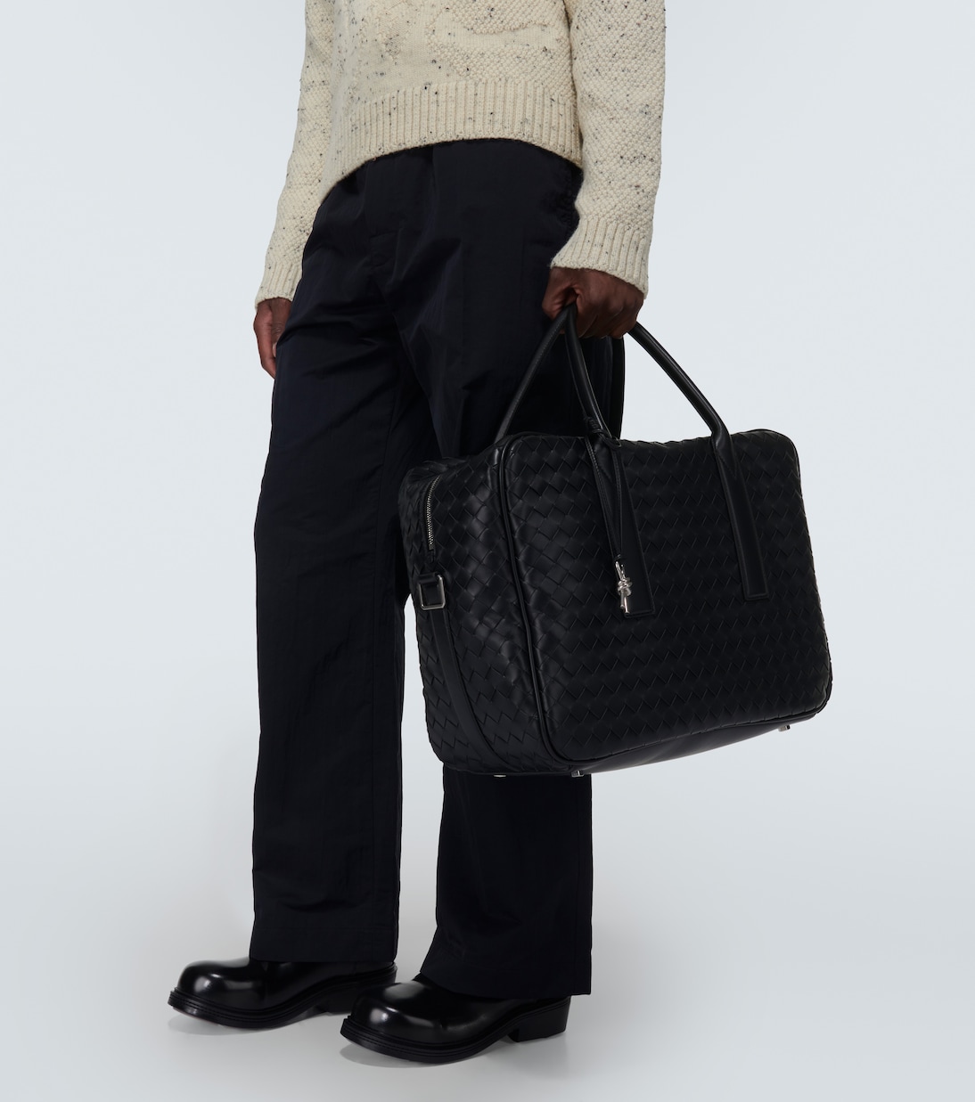 Weekender Getaway aus Leder | Bottega Veneta