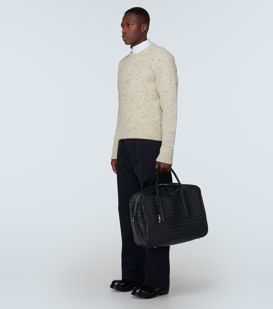 Weekender Getaway aus Leder | Bottega Veneta
