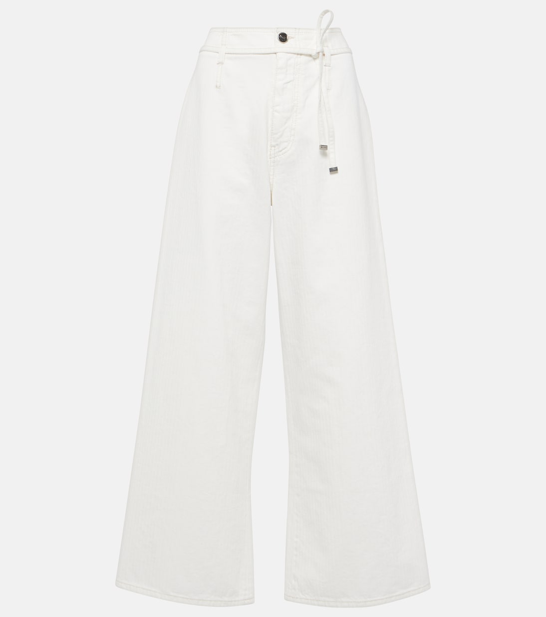 Jeans a gamba larga e vita alta | Etro