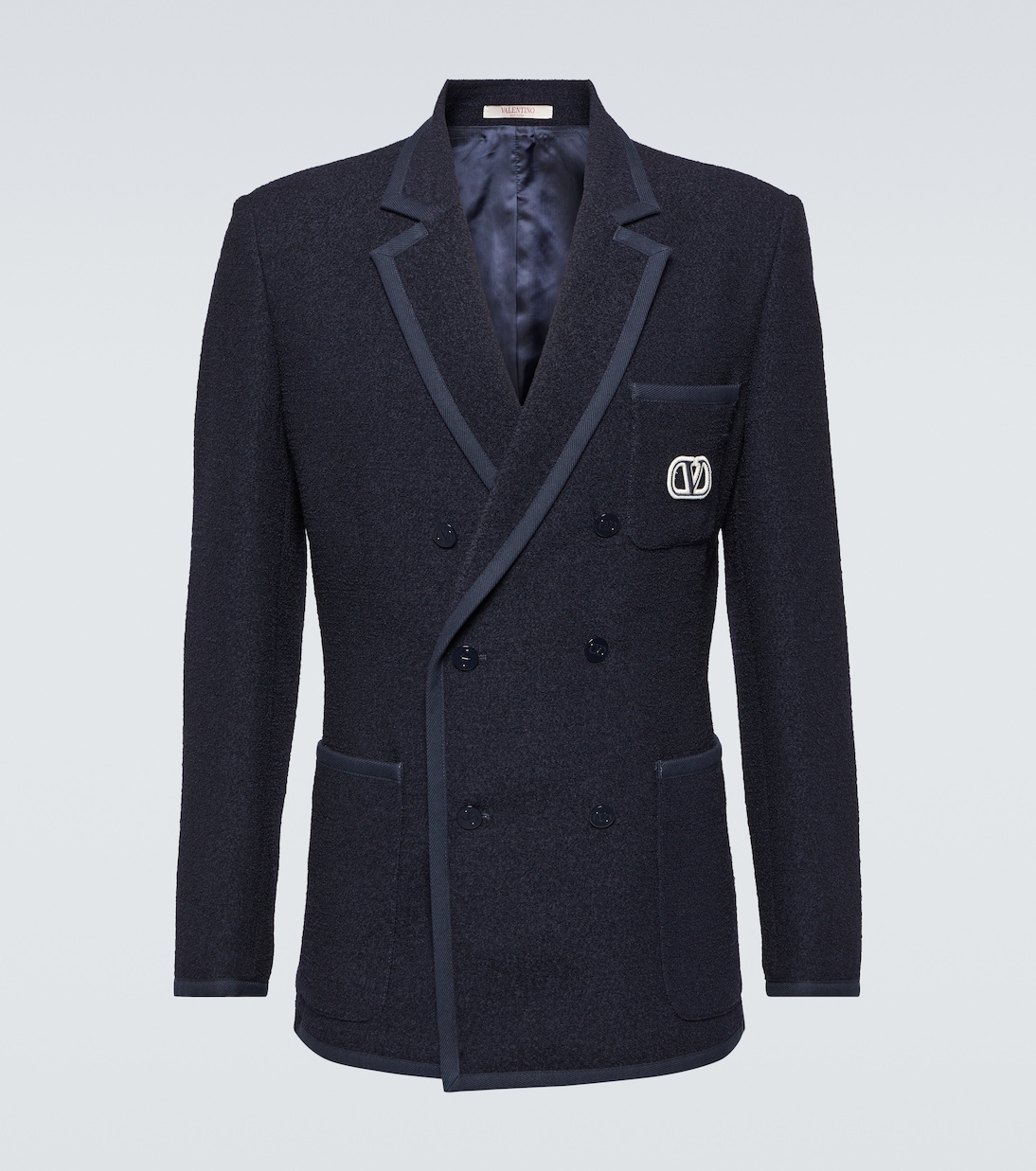 Blazer in tweed VLogo Signature | Valentino