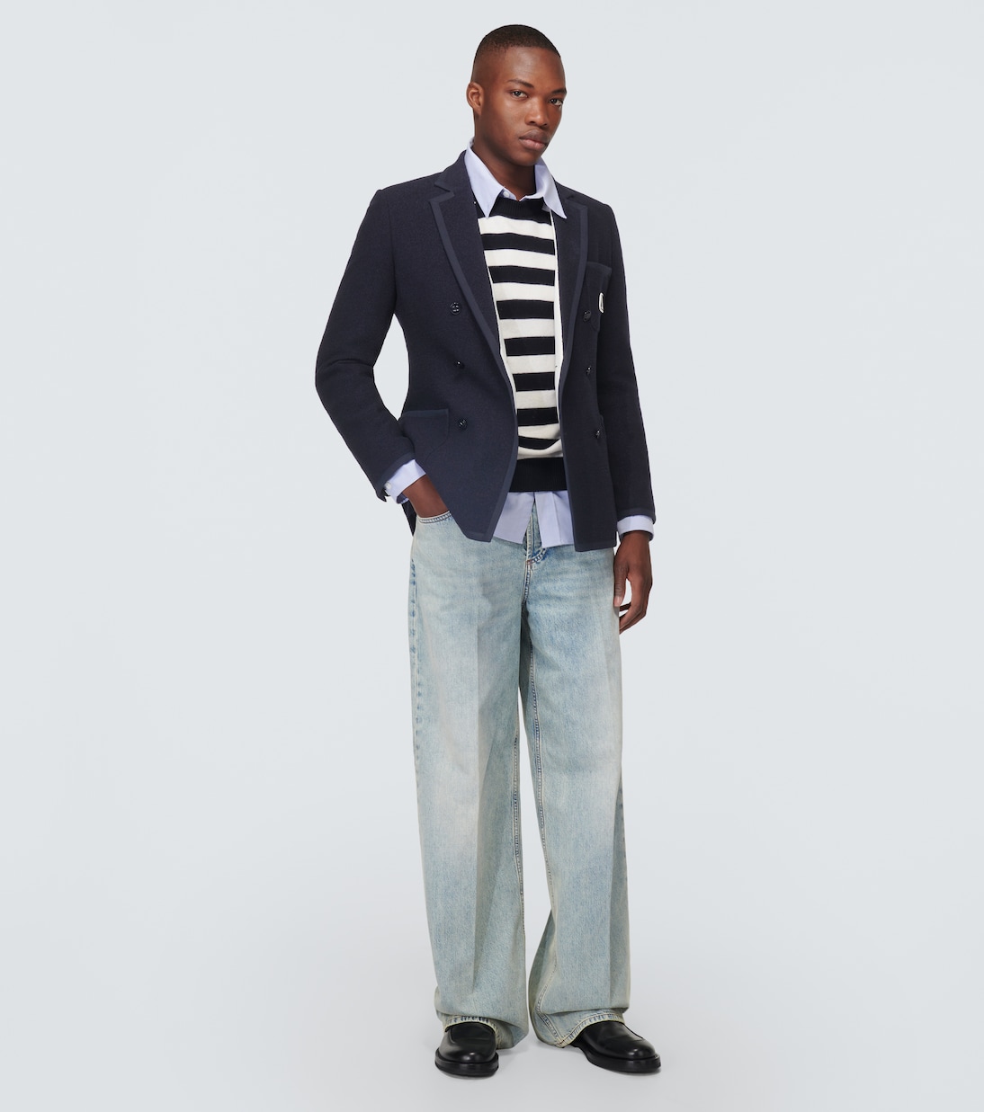 Blazer in tweed VLogo Signature | Valentino