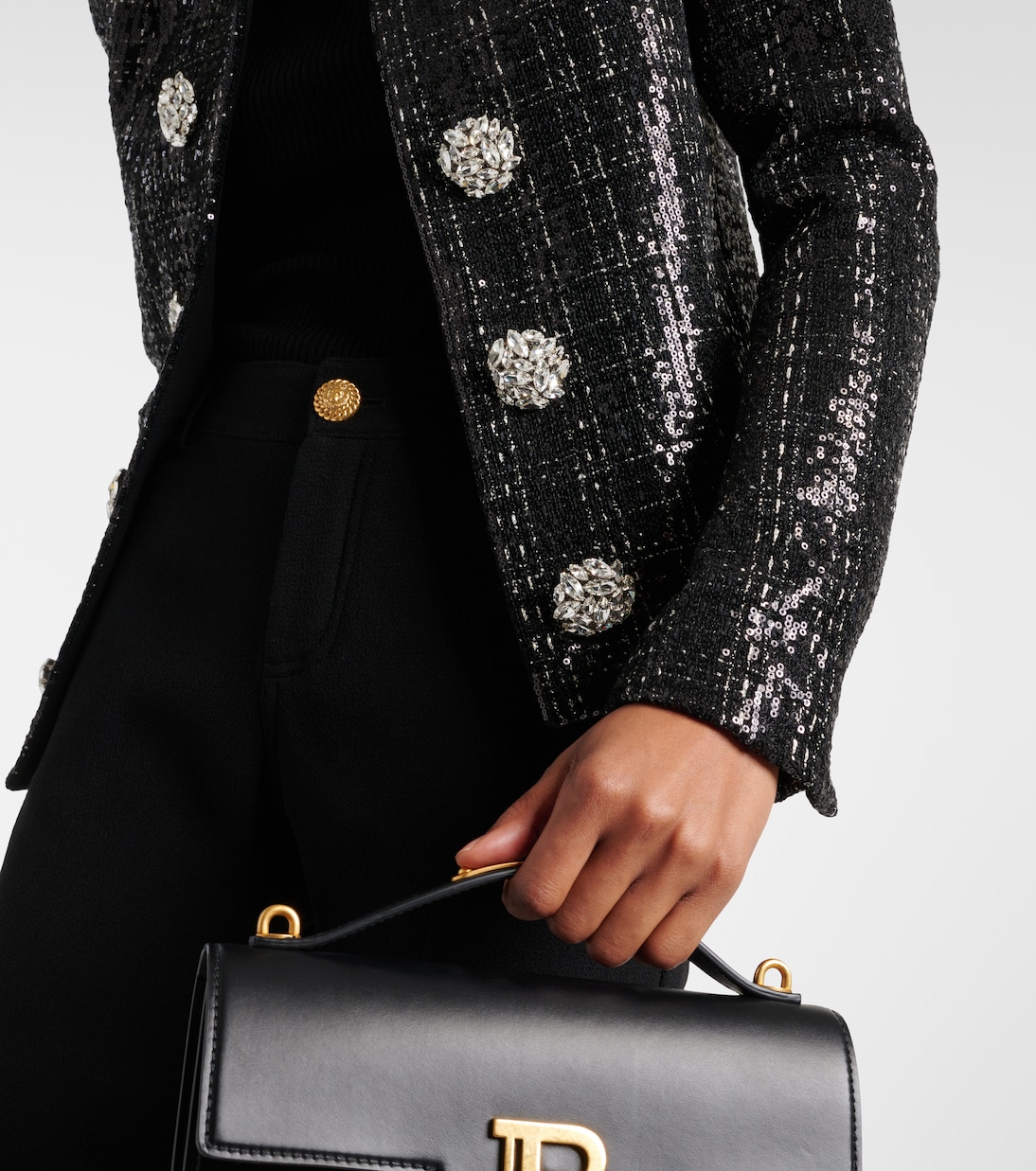 Veste en tweed à sequins | Balmain
