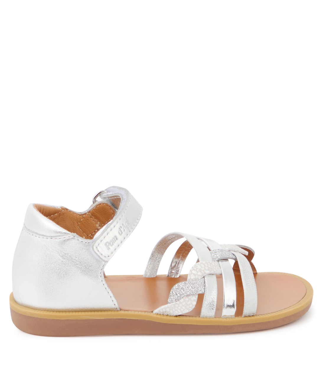 Sandali Poppy Tresse in pelle | Pom d'Api