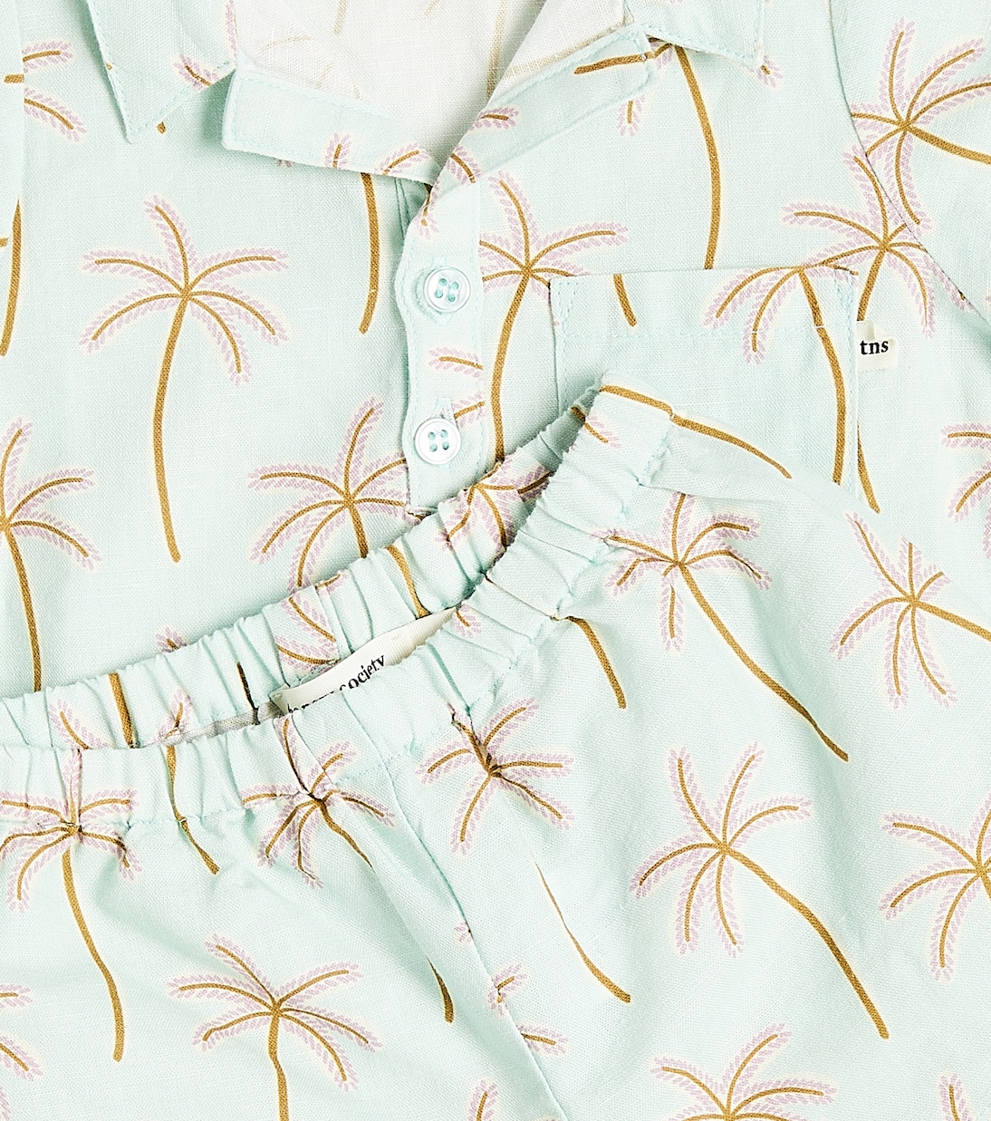 Bébé – Set chemise et short Palm Spring | The New Society