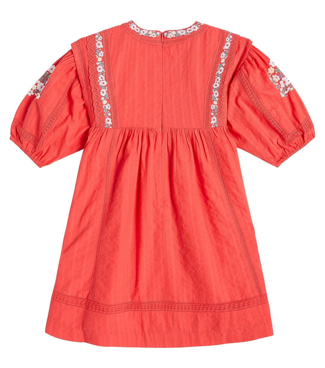 Embroidered cotton dress | Tartine et Chocolat