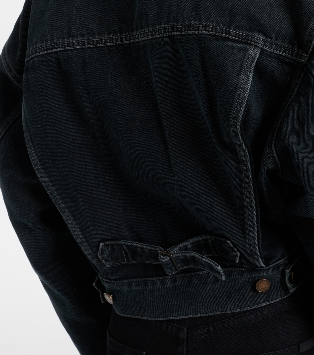 Veste raccourcie en jean | Saint Laurent