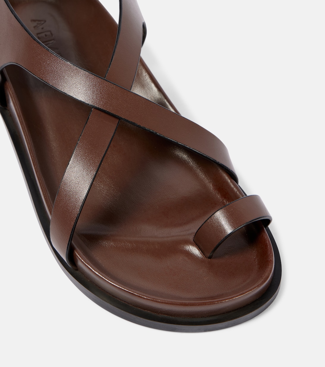Jalen Slim leather sandals | A.Emery