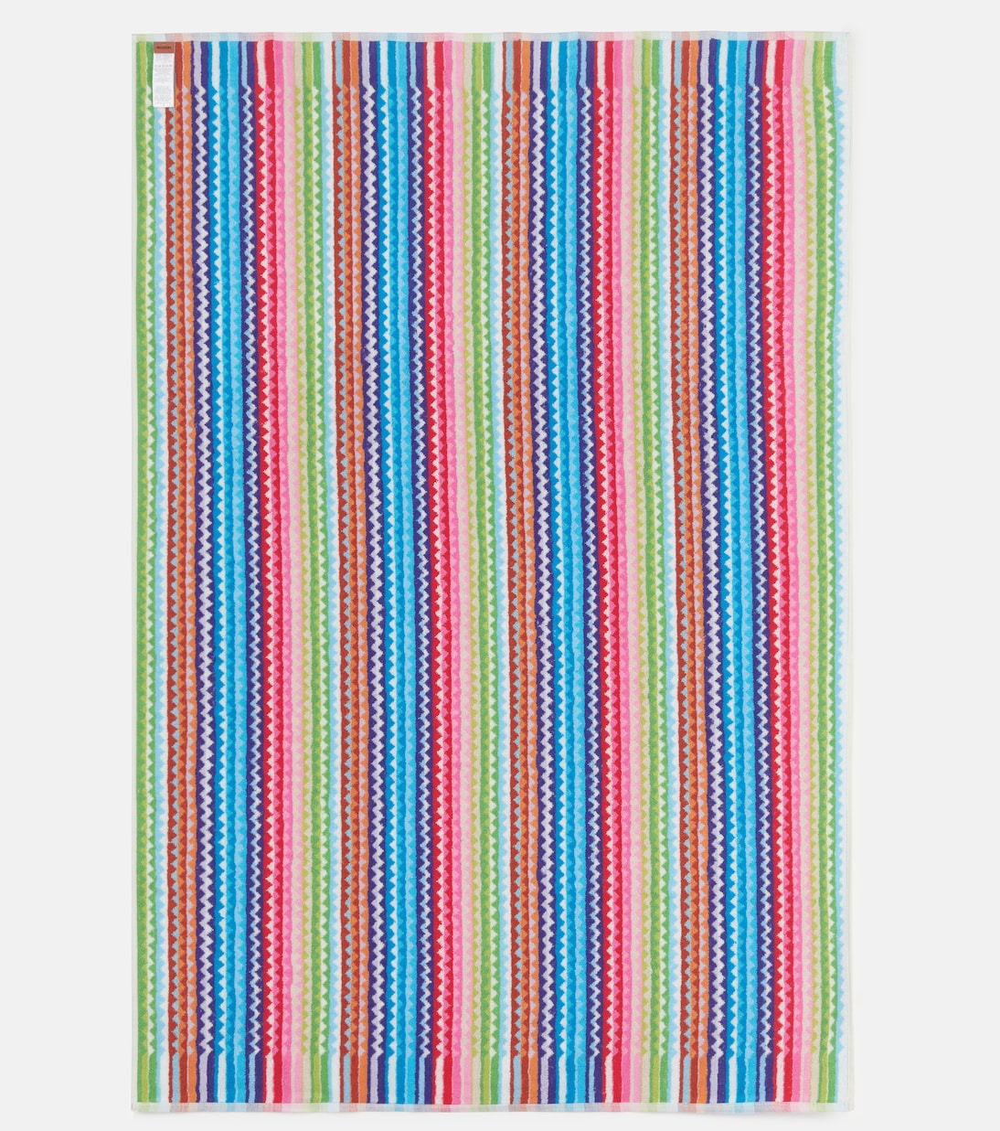 Riverbero set of 5 Zigzag cotton terry towels | Missoni