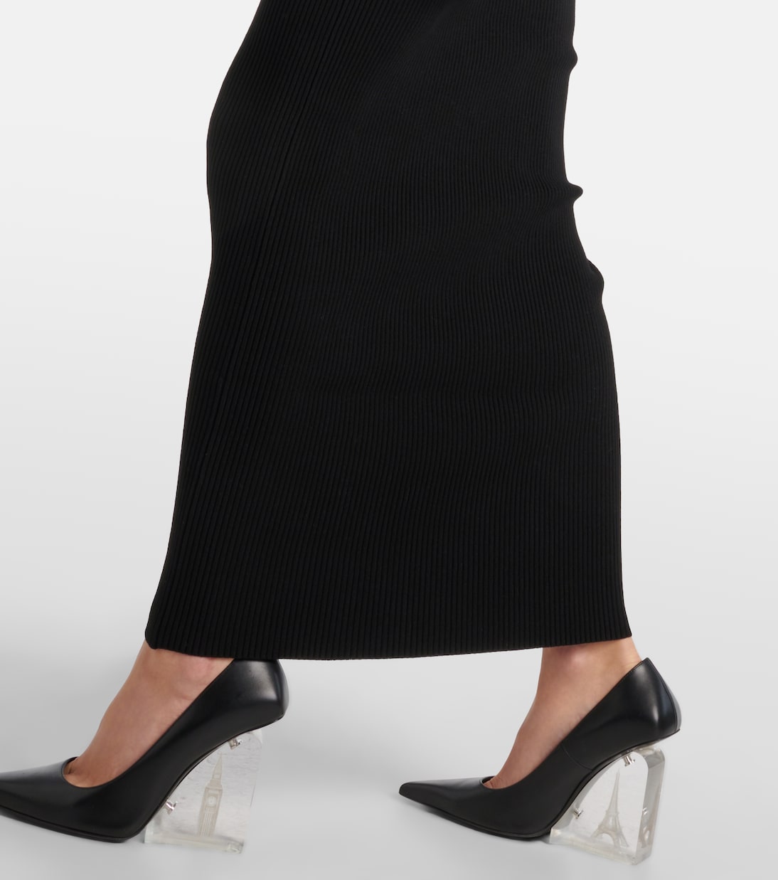Asymmetric maxi dress with gloves | Jean Paul Gaultier