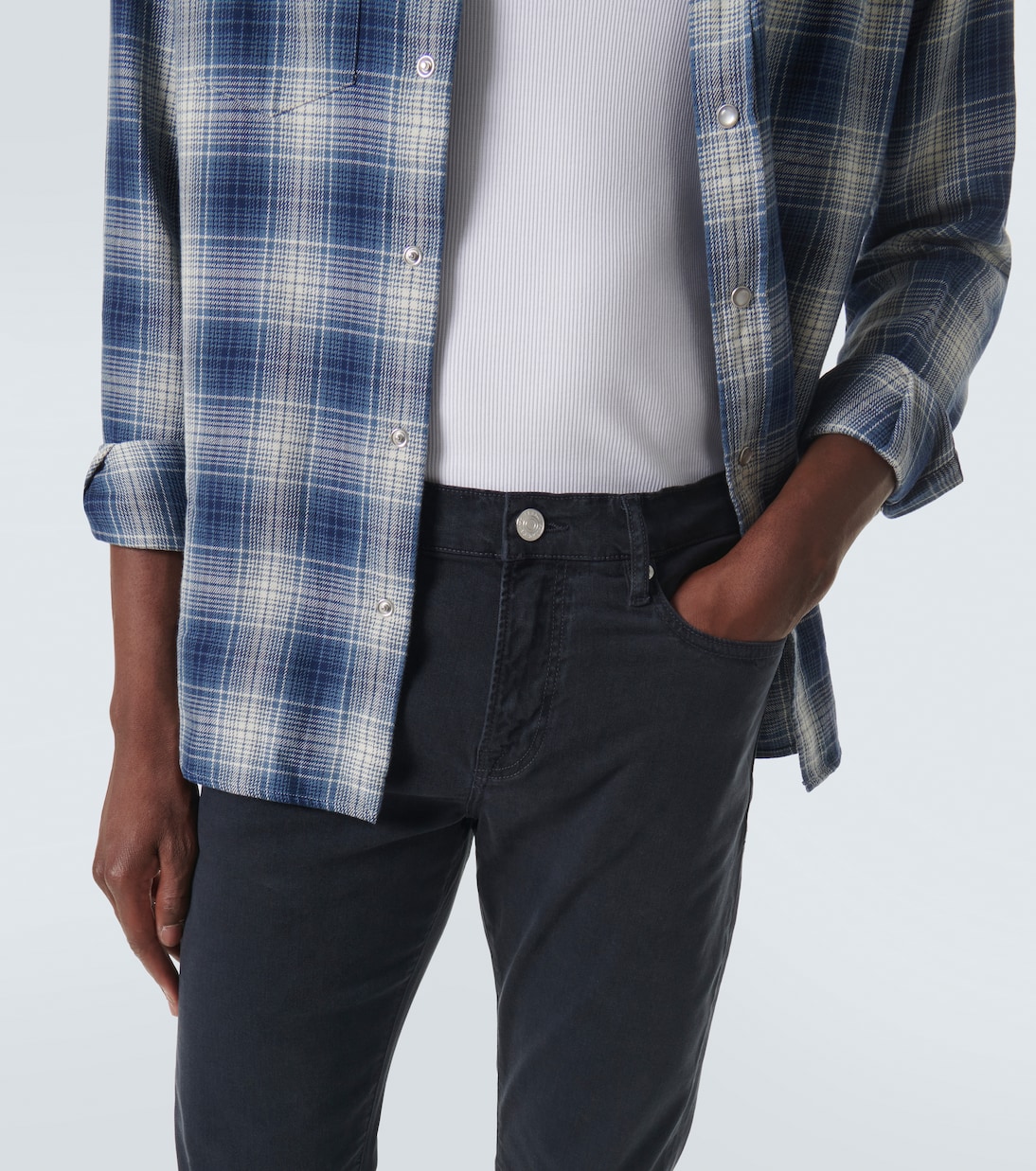 Jean slim L'Homme à taille mi-haute | Frame