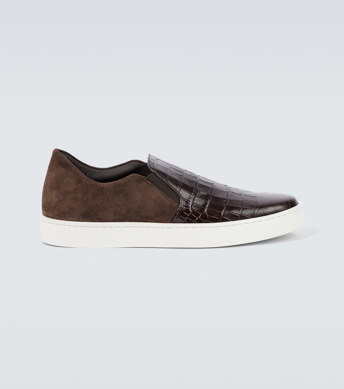 Slip-on Nadores in pelle stampata | Manolo Blahnik